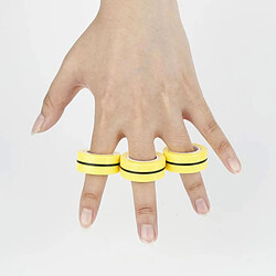 Shop Story SHOP-STORY - ROLLING FINGERS JAUNE : 3 Anneaux Magnétiques Anti-Stress