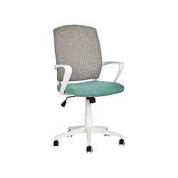 Beliani Chaise de bureau Gris BONNY pas cher