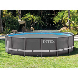 Bâche à bulles renforcée ronde pour piscine tubulaire Intex Ø 4,27 m - Intex