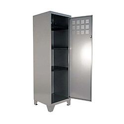 Avis Pierre HENRY Armoire de rangement métal 1 porte Aluminium.