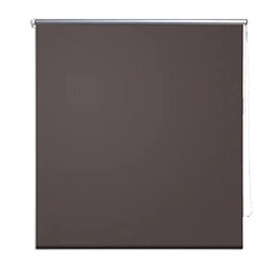 vidaXL Store enrouleur occultant marron 40 x 100 cm