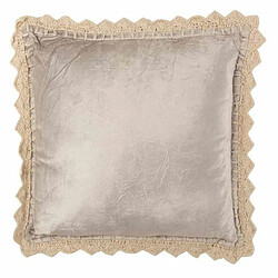 Paris Prix Coussin Déco Vintage 45x45cm Gris & Beige