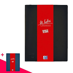 Protège-documents Oxford Le Lutin PVC A4 noir - 80 pochettes