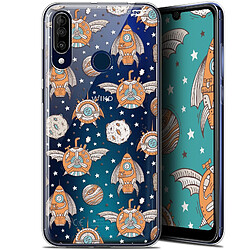 Caseink Coque arrière Wiko View 3 (6.26 ) Gel HD [ Nouvelle Collection - Souple - Antichoc - Imprimé en France] Punk Space