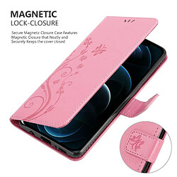 Cadorabo Coque iPhone 12 / 12 PRO Etui en Rose pas cher