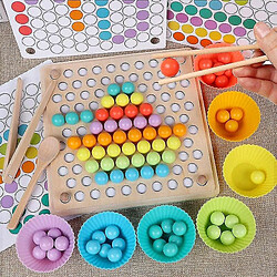 Acheter Universal Jouet en bois main cerveau entrainement clips perles puzzle board jeux mathématiques bébé petit enfant jouets éducatifs