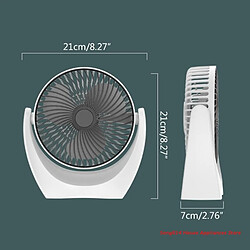 Acheter Super Mini Ventilateur De Bureau Rechargeable 2 Vitesses De Vent Ventilateurs USB Électriques Ultra-silencieux Portables Mini Ventilateur De Bureau Silencieux Pour La Maison