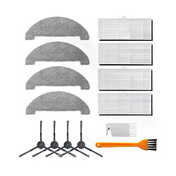 Pièces pour aspirateur Robot XIAOMI VIOMI S9, brosses latérales, tissus, filtre Hepa, accessoires, 14 pièces