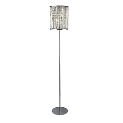 Searchlight Lampadaire elise 2 ampoules gouttes en cristal