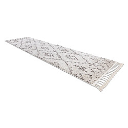 Avis RUGSX Le tapis, le tapis de couloir BERBERE FEZ crème - pour la cuisine, l'antichambre, le couloir 60x300 cm