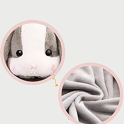 Universal Grandes oreilles longues fourrure de lapin peluche animal jouet peluche lapin peluche bébé enfant jouet de sommeil cadeau d'anniversaire coussin 55 cm | Peluche oreiller pas cher