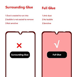 Avis Wewoo Full Glue 0.26mm 9H 2.5D Film de verre trempé pour Xiaomi Redmi Note 7 (Noir)