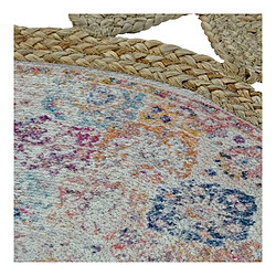 Avis Tapis DKD Home Decor Jute Coton Boho (160 x 160 x 0.5 cm)