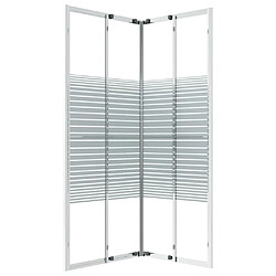 Avis vidaXL Cabine de douche ESG 80x70x180 cm