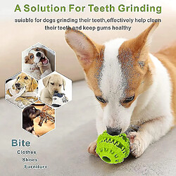 Jouet de Balle pour Chien Non Toxique Chien Chiot Chat Nettoyage Des Dents Nettoyage Des Dents Cadeau de Balle d'entraînement