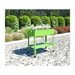 Habitat Et Jardin Table de rempotage Hibiscus - 82 x 43 x 83 cm - Vert