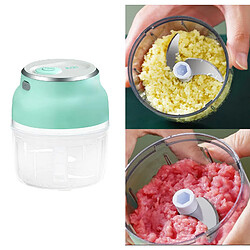 Acheter Mini Presse-ail électrique Hachoir à Viande Sans Fil Hachoir à Viande Portable 150 Ml