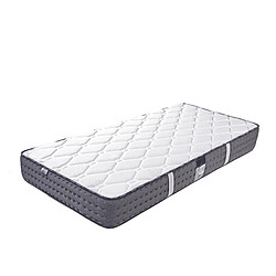 LUXURY LITERIE Matelas 90x190 cm, Luxury, 20 cm, mémoire de forme, ferme, indépendance du couchage, face été/hiver