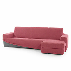 Chaise longue avec bras droit court Sofaskins NIAGARA 210 - 340 cm - Fuchsia