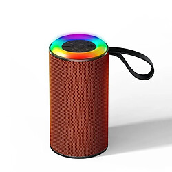 Yonis Enceinte Bluetooth Portable Avec Lumière RGB Et Waterproof Son HIFI Et Super Basses