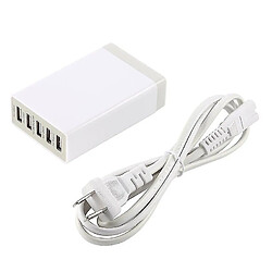 Universal 5V 8A 5 Chargeur USB Chargeur haute vitesse Chargeur de téléphone smartphone Socket Us Pild pas cher