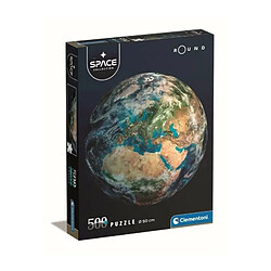 Clementoni - NASA - Puzzle 500 pieces rond - Terre