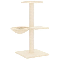 Acheter vidaXL Arbre à chat avec griffoirs en sisal crème 72 cm