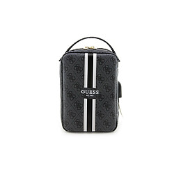 Guess Maroquinerie Guess Sacoche de voyage à USB Modèle Stripe 4G Noir