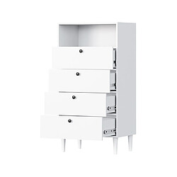 Avis Bestmobilier Gaby - commode - blanc - 60x115 cm