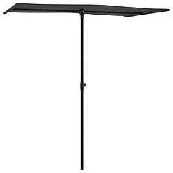 Avis Maison Chic Parasol Jardin | Parasol d'extérieur avec mat en aluminium 180x110 cm Anthracite - GKD11037