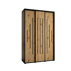 Abiks Meble Armoire Davos 12 À Portes Coulissantes 235,2/160/45 3 Portes