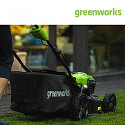 Tondeuse tractée GREENWORKS 40V - Coupe de 46cm - Sans batterie ni chargeur - GD40LM46SP