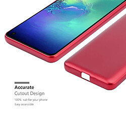 Cadorabo Coque Samsung Galaxy S10e Etui en Rouge pas cher