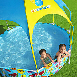 Bestway Piscine hors sol pour enfants Pro UV Careful Acier 244x51 cm pas cher