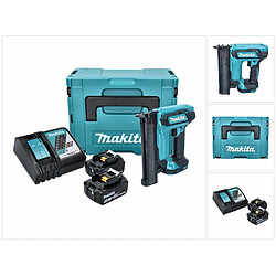 Makita DFN 350 RTJ Cloueur sans fil 15 - 35mm 18V + 2x Batteries 5,0 Ah + Chargeur + Coffret Makpac