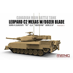 Acheter Meng Maquette Char Leopard C2 Mexas W/ Dozer Blade Canadian Main Battle Tank