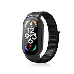 Bracelet en nylon pour votre Xiaomi Mi Band 7/7 NFC - noir noir