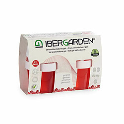 Ibergarden Lot de désodorisants Gel Géranium (24 Unités)