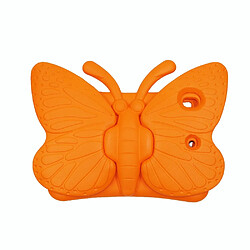 Coque en TPU style papillon EVA antichoc avec béquille orange pour votre Apple iPad 10.2 (2019)/Pro 10.5 pouces (2017)/Air 10.5 pouces (2019)