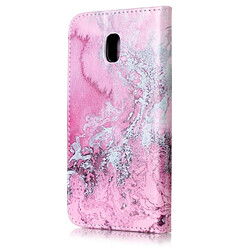 Avis Wewoo Housse Étui rose pour Samsung Galaxy J5 2017 version de l'UE cas de cuir flip horizontal de l'eau de mer avec titulaire et fentes cartes porte-monnaie