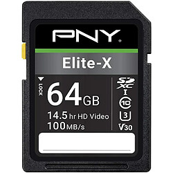 MICRO SD ELITE-X HC 64GB SDHC CLASS 10 UHS-I U3 100 MB/S