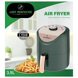 Friteuse sans huile à air chaud avec commande à cadran 1200W 3,5L Just Perfecto JL-15