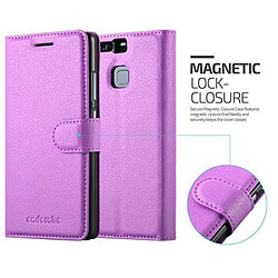 Avis Cadorabo Coque Huawei P9 Etui en Violet