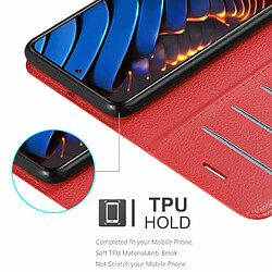 Acheter Cadorabo Coque Xiaomi POCO X3 GT Etui en Rouge