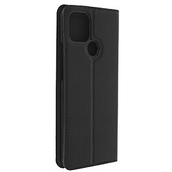 Housse Oppo A15 Porte-carte Support Vidéo Akashi Noir