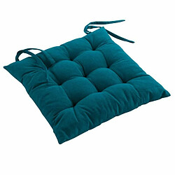 Paris Prix Coussin de Chaise Mistral 40x40cm Bleu Canard