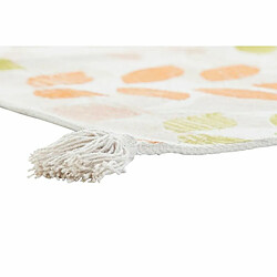 Avis Tapis DKD Home Decor Beige Multicouleur Feuille d'une plante (160 x 230 x 1 cm)