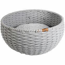 EUROPET BERNINA Panier Oyster ronde en corde coton Duvo+ - Gris - Pour chat