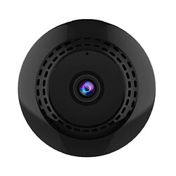 Chrono Mini caméra espion sans fil, caméra intelligente 1080P avec télécommande WIFI, caméra de sécurité portable à vision nocturne(Noir)