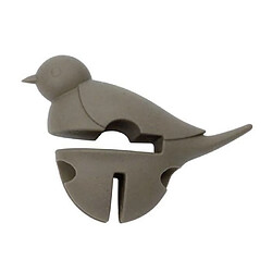 Chevalier Diffusion Repose cuillère Petit oiseau gris 3 en 1 - Dexam